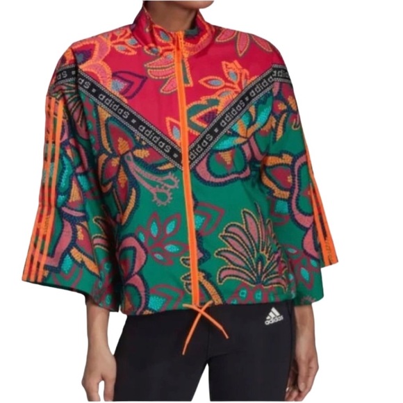 FARM Rio | Jackets & Coats | Adidas X Farm Rio Track Top Jacket In Bold ...